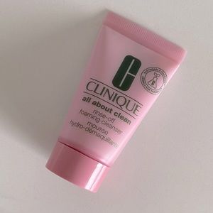 New Clinique Rinse-Off Foaming Cleanser